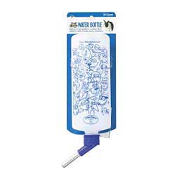 Plastic Water Bottle for Rabbits and Other Small Animals Miller Manufacturing